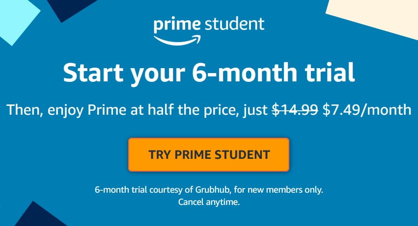 Amazon Prime Student Sign Up