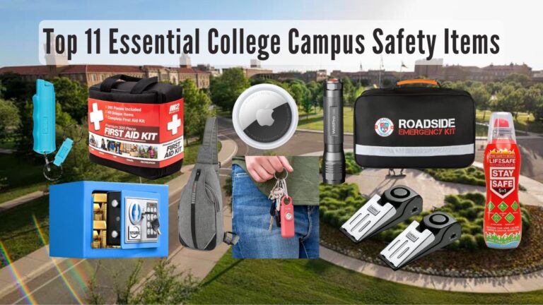 Dorm Room Essentials Checklist For A Successful 2024 2025 College Year   College Safety 1 768x432 